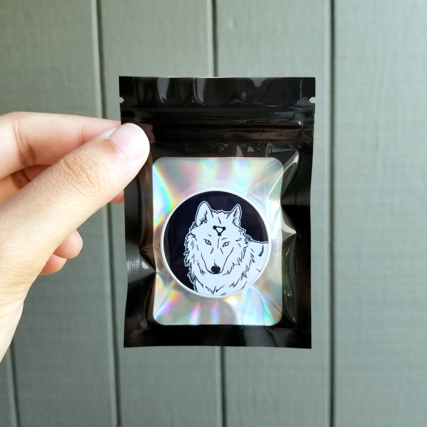 Jujutsu Kaisen Megumi Wolf Phone Grip
