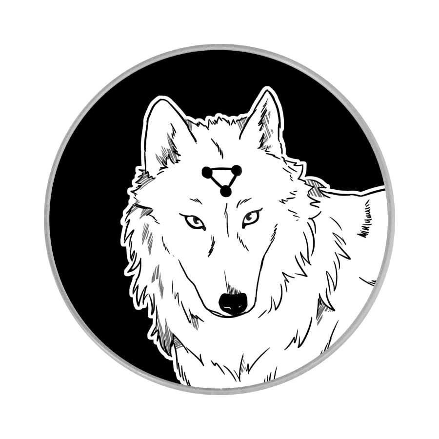 Jujutsu Kaisen Megumi Wolf Phone Grip