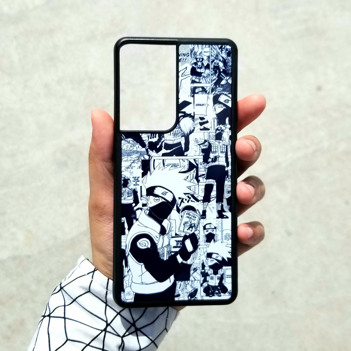 Kakashi Naruto Manga Phone Case