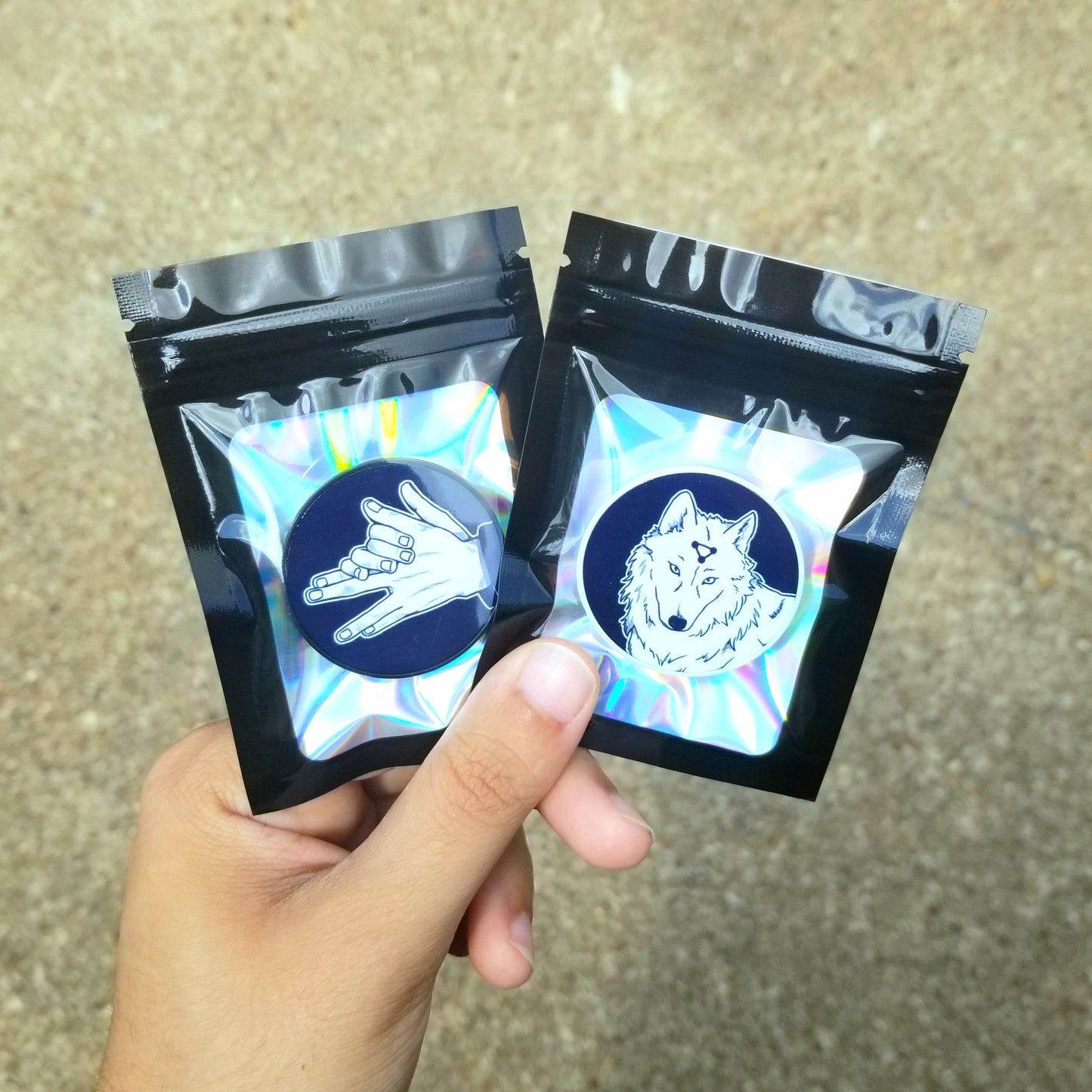 Jujutsu Kaisen Megumi Wolf Phone Grip